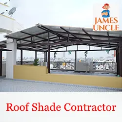 Roof shade contractor Mr. Bhaskar Sarkar in Kalyani